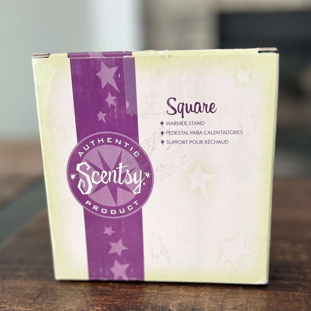 NIB Scentsy Square Warmer Stand - Retired